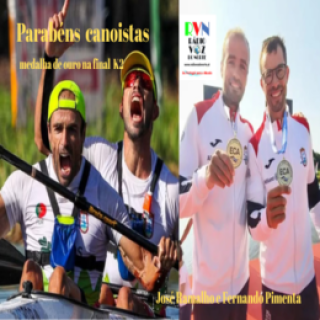 CAMPEOES DE CANOAGEM K 2